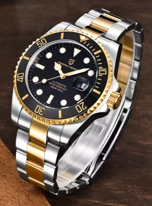 Pagani Sapphire 43mm Submariner Seiko 24 Jewels **FULLY LOADED!!