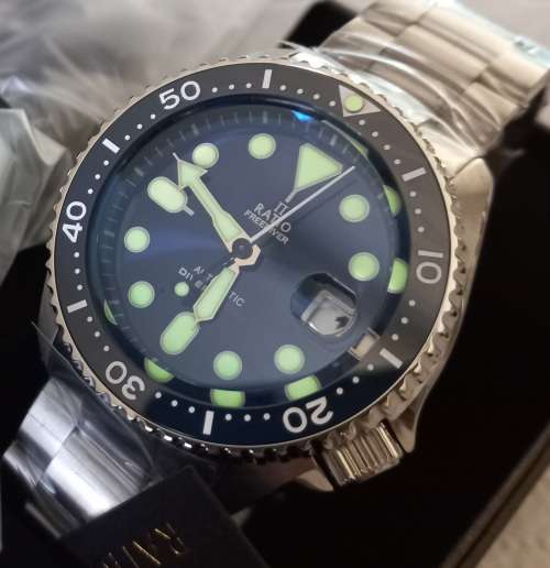 LAST ONE!!!RATIO 200m Turtle Automatic SKX Style Divers Watch Sapphire Seiko mvt NH35A