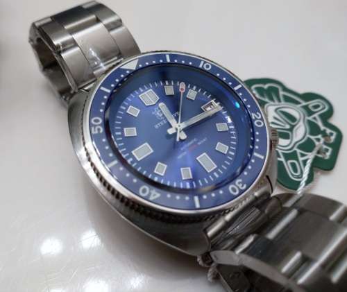 King Turtle Captain Willard 1970 Automatic Steeldive 200m