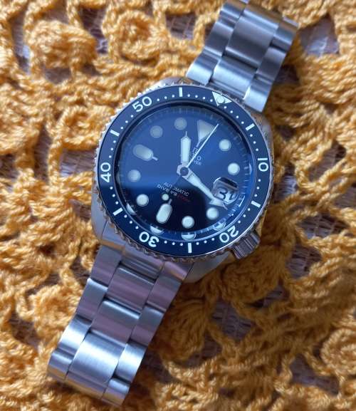 FREEDIVER 200M-RATIO [SKX007 HOMAGE ] SAPPHIRE CRYSTAL! WITH SEIKO NH35A MVT 24 JEWELS!