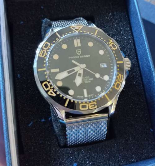 Pagani Design Iconic Seamaster Automatic 24 Jewels Seiko NH35A