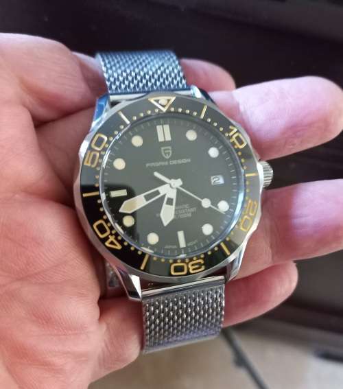Pagani Design Iconic Seamaster Automatic 24 Jewels Seiko NH35A