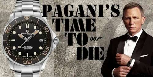 Pagani Design Iconic Seamaster Automatic 24 Jewels Seiko NH35A