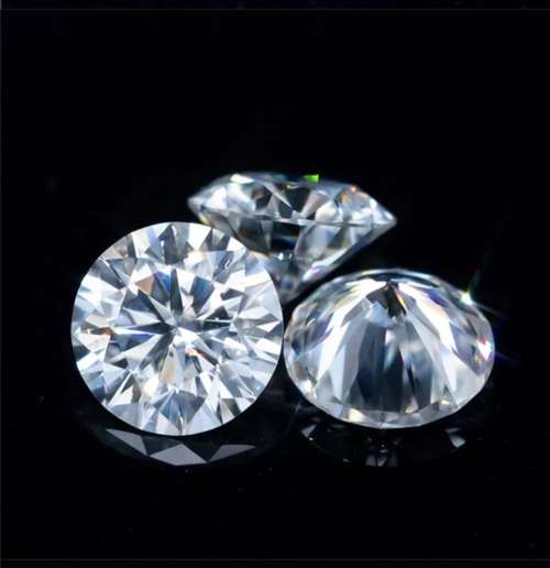Stock Clearance:-GRA-1CT/6.5mm D-VVS1 Moissanite Lab Created