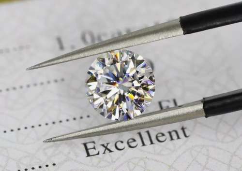 **CLEARANCE SALE**1CT D-VVS1 Moissanite |  Certified | Stunning Fire