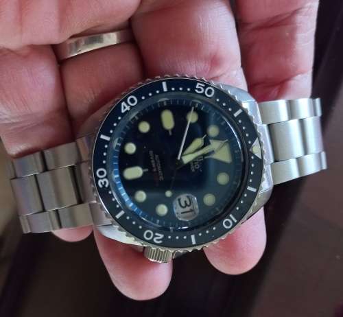 FREEDIVER 200M-RATIO [SKX007 HOMAGE ] SAPPHIRE CRYSTAL! WITH SEIKO NH35A MVT 24 JEWELS!