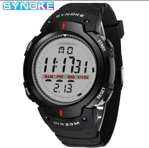 WoW!! New Synoke Hiking Sportwatch Led big reader