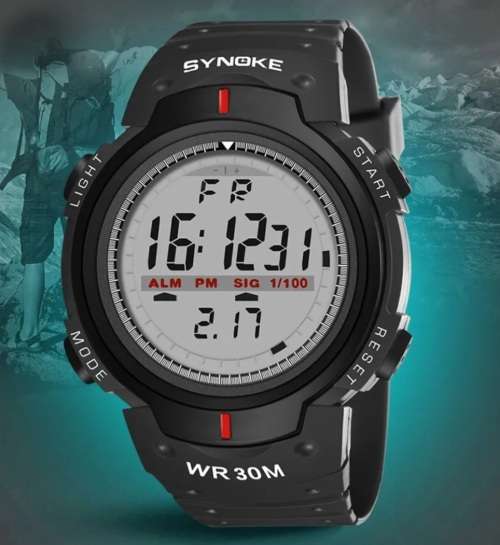 WoW!! New Synoke Hiking Sportwatch Led big reader