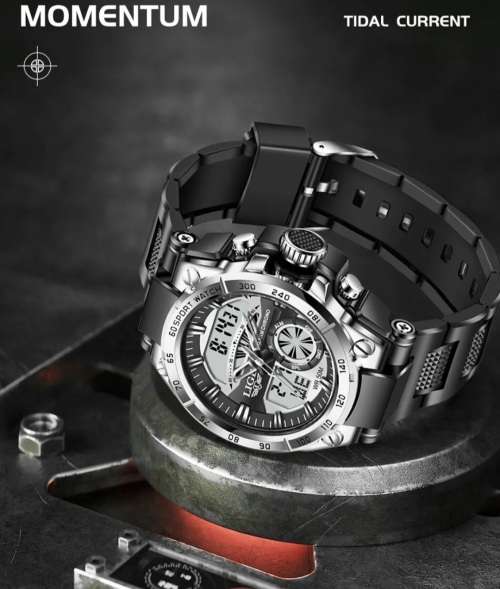 BREATHTAKING!! LIGE GENTS SPORTWATCH NEW IN BOX