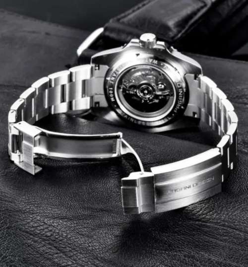NEW!-PAGANI DESIGN SAPPHIRE CRYSTAL 43MM SUBMARINER AUTOMATIC WITH SEIKO NH35A 24 JEWELS