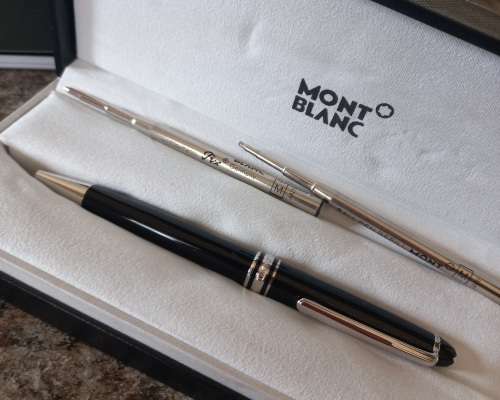 MONT BLANC MEISTERSTUK CLASSIC BLACK ROLLERBALL PEN-LATE ESTATE ITEM.