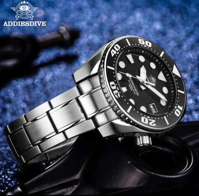 Addiesdive Serious Deapsea Hunter with Seiko NH35A 24 Jewels Movement!