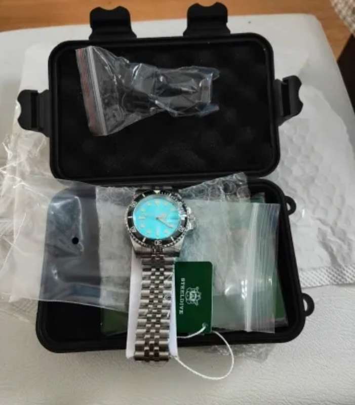 CRAZY!!-NEW!!-Steeldive Submariner 300m Diver-SEIKO NH35A 24 JEWELS AUTOMATIC