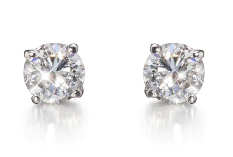 Stock Clearance:-GRA-1CT/6.5mm D-VVS1 Moissanite Lab Created