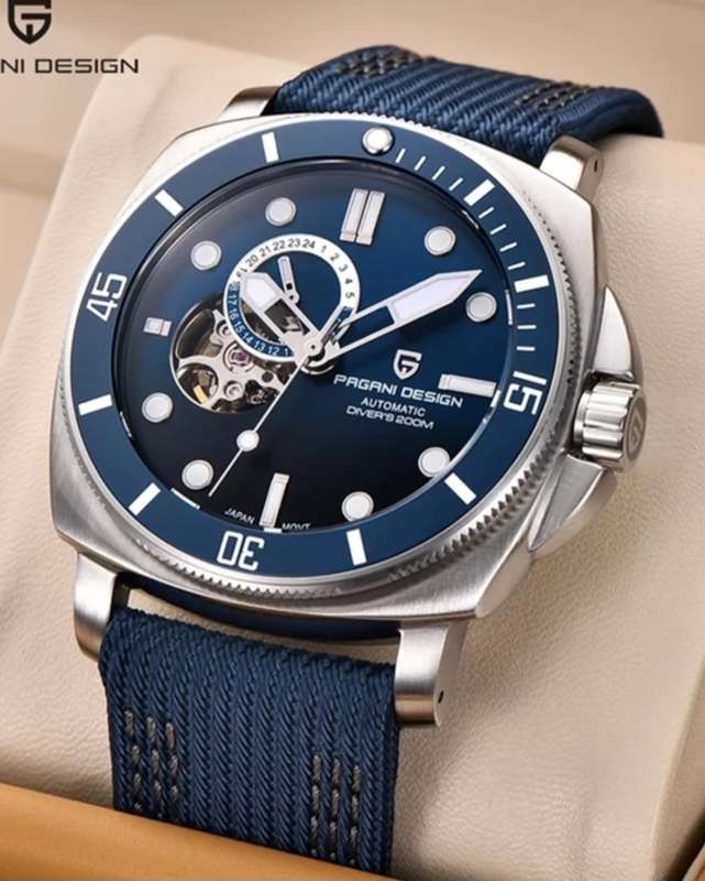 Wow-Bargain!!-OPENHEART PAGANI DESIGN 200m DIVER AUTOMATIC WITH SEIKO TMI NH39A AUTOMATIC MVT