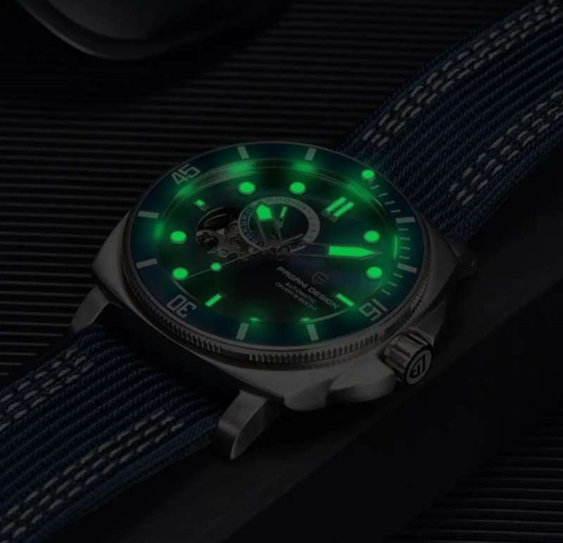 Wow-Bargain!!-OPENHEART PAGANI DESIGN 200m DIVER AUTOMATIC WITH SEIKO TMI NH39A AUTOMATIC MVT
