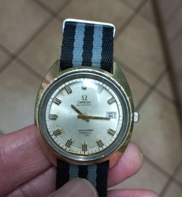 **WOW WORKING**OMEGA AUTOMATIC COSMIC 2000 JUMBO 39MM***READ***.
