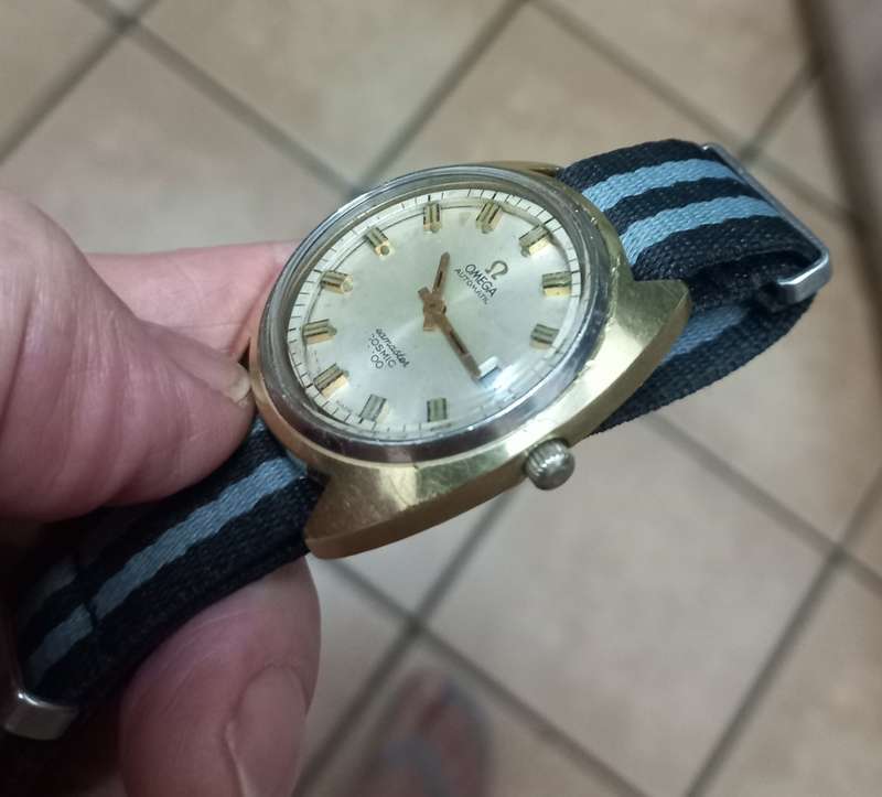 **WOW WORKING**OMEGA AUTOMATIC COSMIC 2000 JUMBO 39MM***READ***.