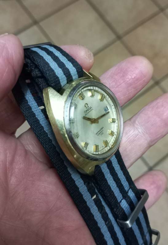 **WOW WORKING**OMEGA AUTOMATIC COSMIC 2000 JUMBO 39MM***READ***.