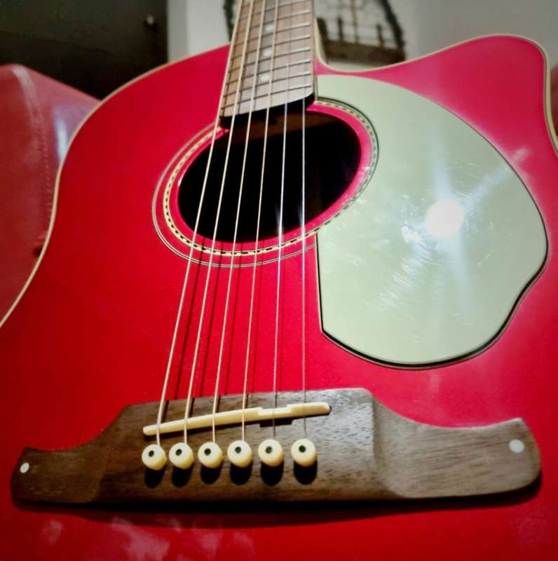 Fender Sonoran SCE Candy Apple Red Acoustic / Electric Guitar