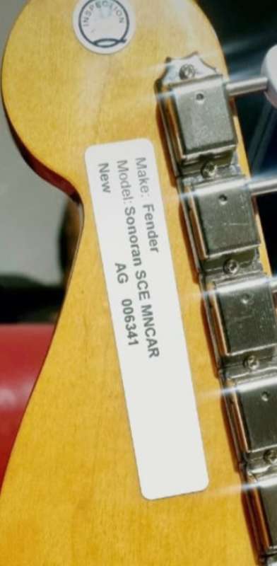 Fender Sonoran SCE Candy Apple Red Acoustic / Electric Guitar