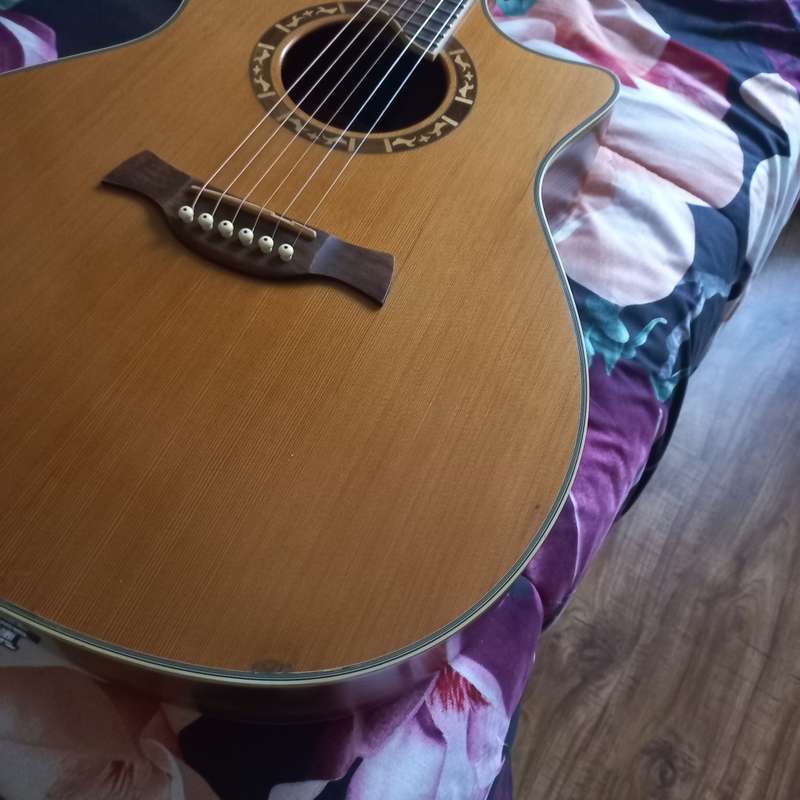 Crafter GAE18/N Grand Auditorium Acoustic/Electric Guitar Fair Condition!!