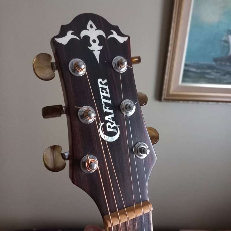Crafter GAE18/N Grand Auditorium Acoustic/Electric Guitar Fair Condition!!