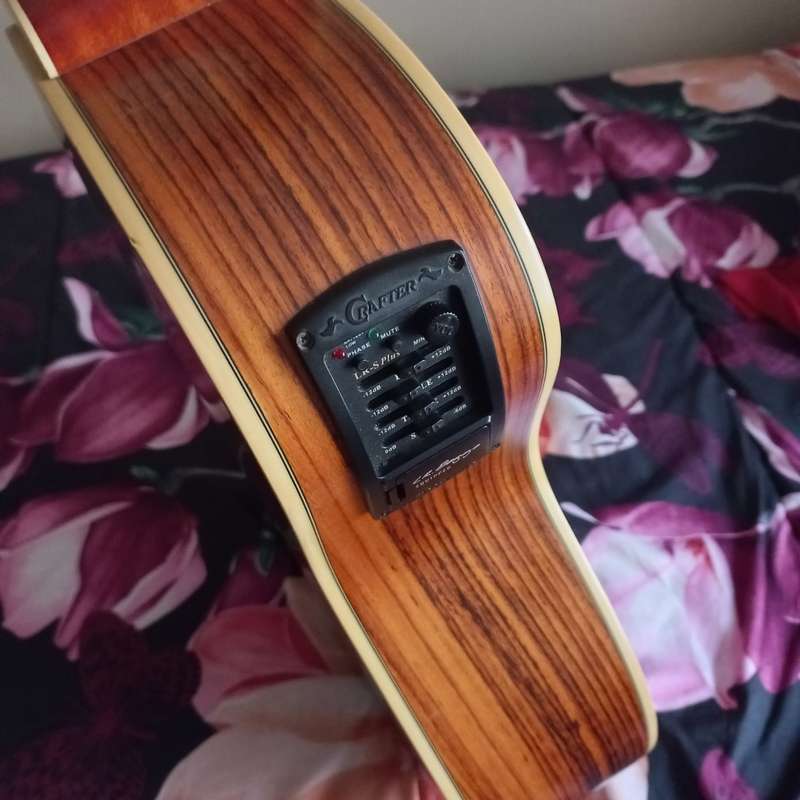 Crafter GAE18/N Grand Auditorium Acoustic/Electric Guitar Fair Condition!!