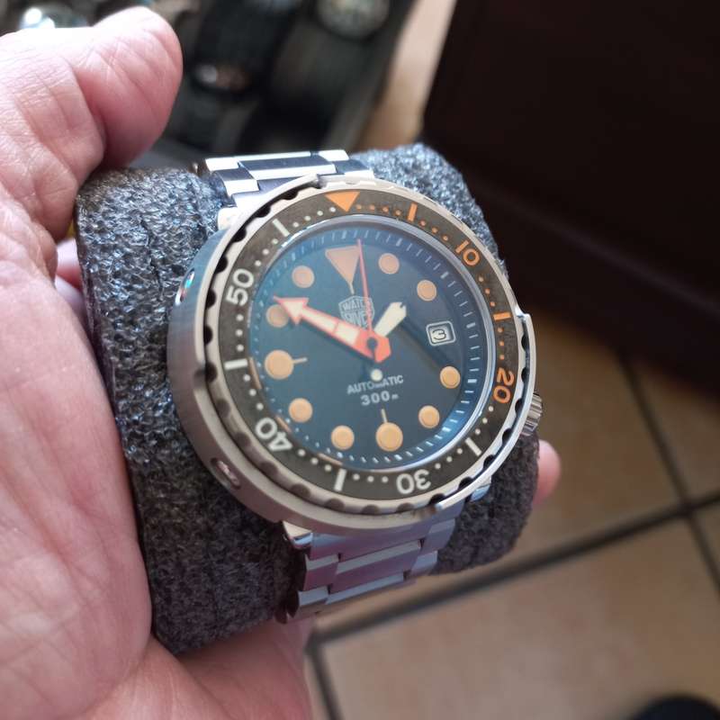 Monster!!-Watchdive 300m Automatic Seiko Tuna  Homage