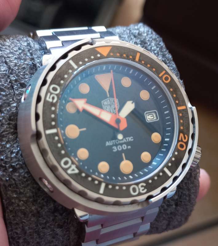 Monster!!-Watchdive 300m Automatic Seiko Tuna  Homage
