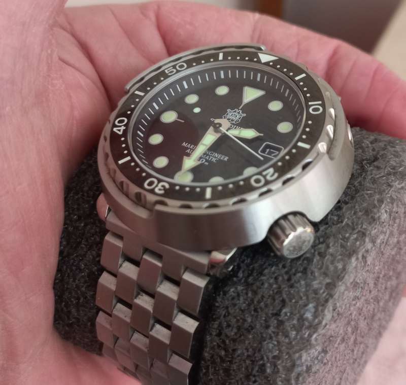 Steeldive 300m Automatic Seiko Tuna Homage NH35A MVT