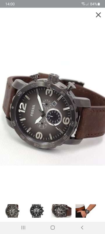 Fossil Gents Nate 50mm Brandnew in Box.