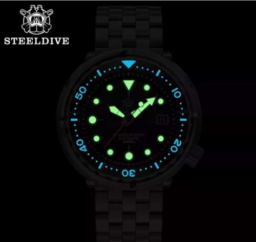 King Turtle Captain Willard 1970 Automatic Steeldive 200m