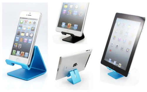 Aluminium Cell Phone or Tablet Stand (YELLOW)