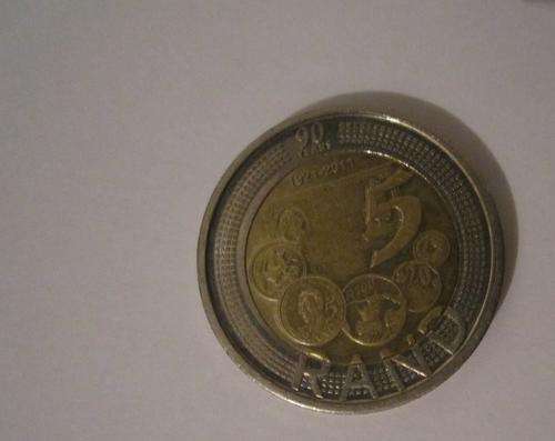 SARB 90 TH BIRTHBAY R5 COIN