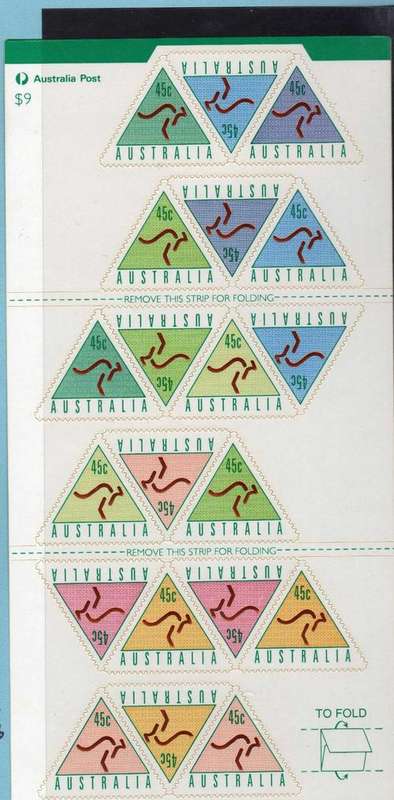 AUSTRALIA 1994 AUTOMATIC CASH MACHINE STAMPS SELF ADHESIVE PANE OF 20. SG 1495a. CAT 16 POUNDS.