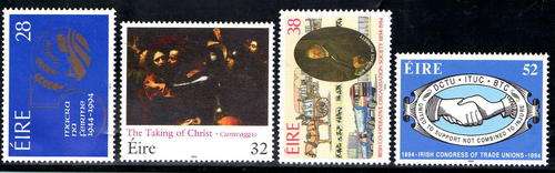 IRELAND 1994 "ANNIVERSARIES AND EVENTS" SET OF 4 U.M.M. SG 901-04. CAT 6 POUNDS.