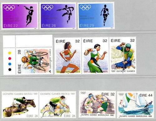 Ireland "Olympic Games" 4 Sets U.M.M.