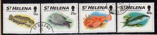ST HELENA 1994 "FISH" SET OF 4 VFU. SG 663-6. CAT 9 POUNDS.