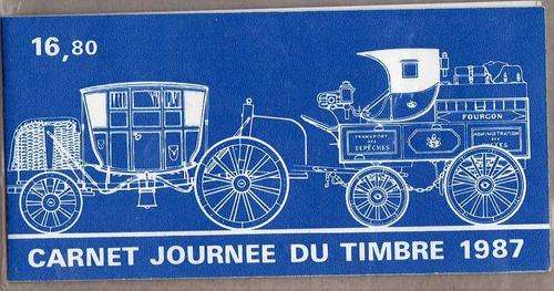 FRANCE 1987 "STAMP DAY" BOOKLET UMM. SG 2769. CAT 11,40 POUNDS.