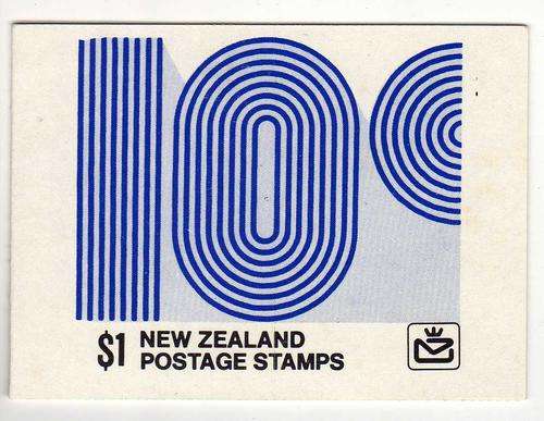NEW ZEALAND 1978 $1,00 BOOKLET UMM. SG SB 31. CAT 10 POUNDS.(2002)