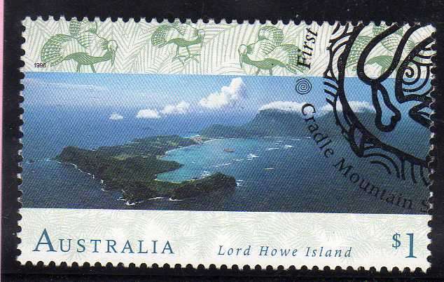 AUSTRALIA 1996 WORLD HERITAGE SITES 2nd SERIES SET OF 4 VFU. SG 1582-5. CAT 16,25 POUNDS.