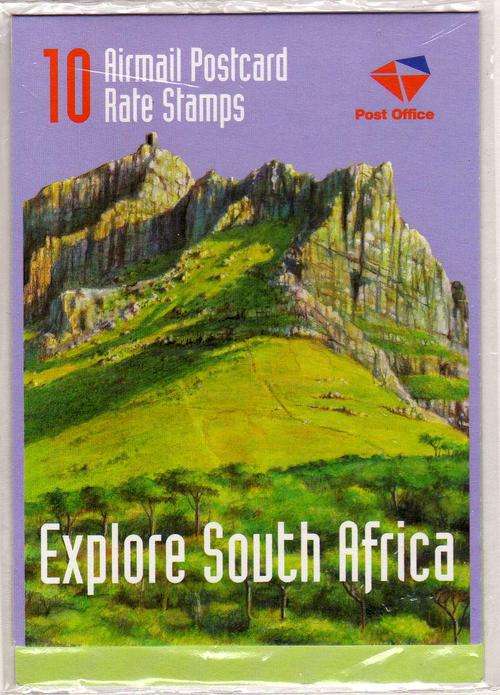 SOUTH AFRICA 1998 "EXPLORE SA - WESTERN CAPE" BOOKLET 38 UMM. SACC 1134. CAT R320. (SACC 2019-20)