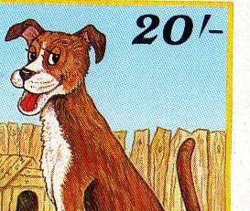 TANZANIA 1988 "DOMESTIC ANIMALS" SET OF 6 UMM BUT 4/- GUM DISTURBED. SG 581-6. CAT 5,90 POUNDS.