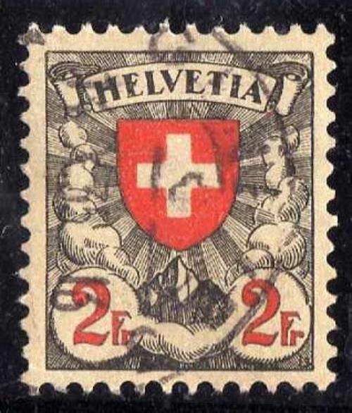 SWITZERLAND 1924 DEFIN 2F VERY FINE USED. SG 332a. CAT 12,50 POUNDS.