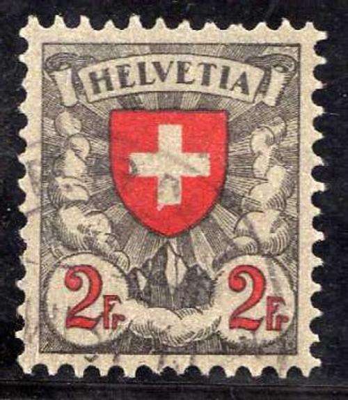 SWITZERLAND 1924 DEFIN 2F VERY FINE USED. SG 332a. CAT 12,50 POUNDS.