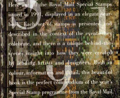 GREAT BRITAIN 1991 YEAR PACK WITH SPECIAL HIGH QUALITY ALBUM. SG 1531-35, 1546-49, 1560-1568.