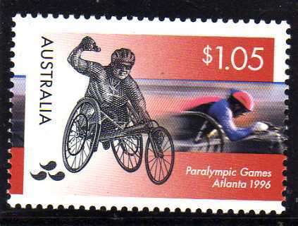 AUSTRALIA 1996 "OLYMPIC GAMES CENTENARY" SET OF 3 UMM. SG 1627-29. CAT 4 POUNDS.