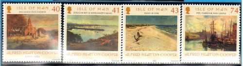ISLE OF MAN 2004 "WATER COLOURS" SET OF 6 UMM. SG 1178-1183. CAT 8,10 GBP.