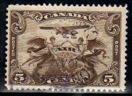 CANADA 1928 AIR FINE USED. SG 274. CAT 4,50 POUNDS.